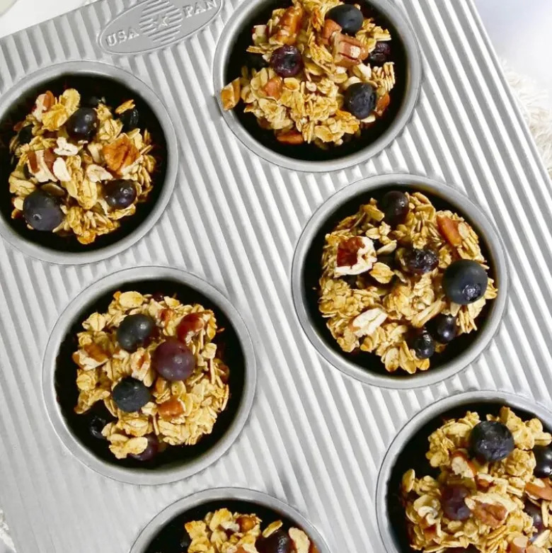Muffinsform 6 muffins aluminisert stål
