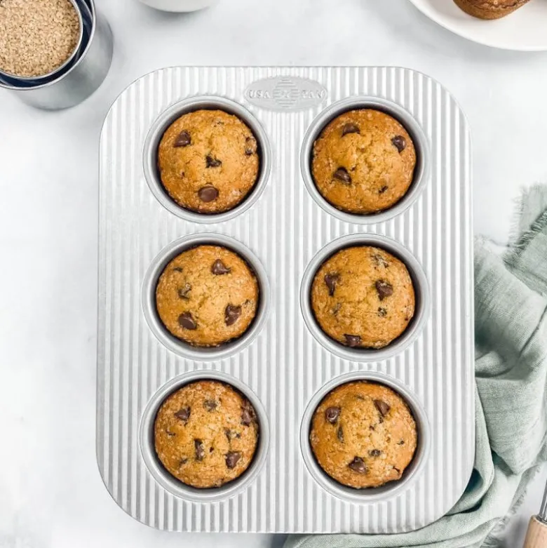 Muffinsform 6 muffins aluminisert stål