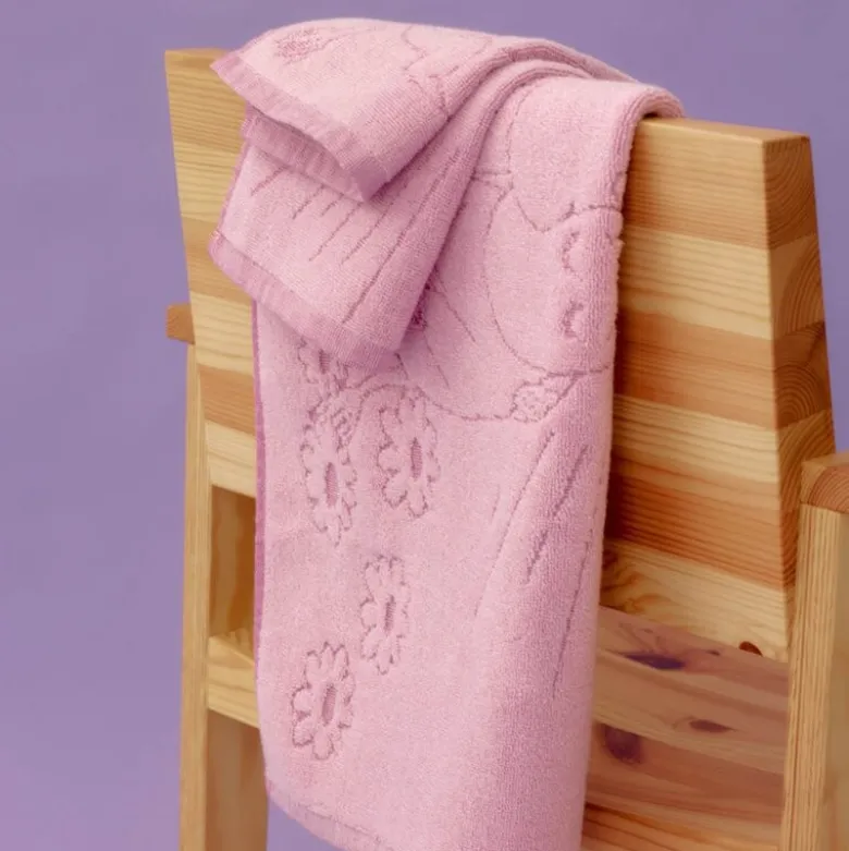 Mummi badehåndkle 70x140 cm Kjærester rosa