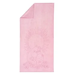 Mummi badehåndkle 70x140 cm Kjærester rosa