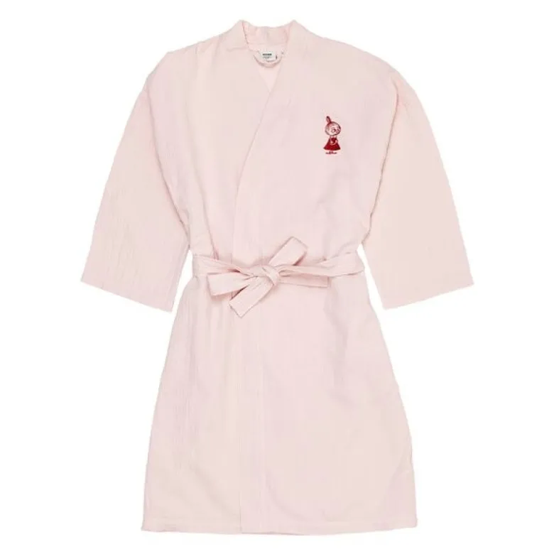 Mummi badekåpe musselin S/M rosa