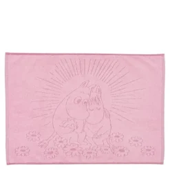Mummi badematte 50x70 cm Kjærester rosa