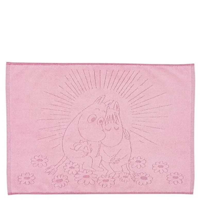 Mummi badematte 50x70 cm Kjærester rosa