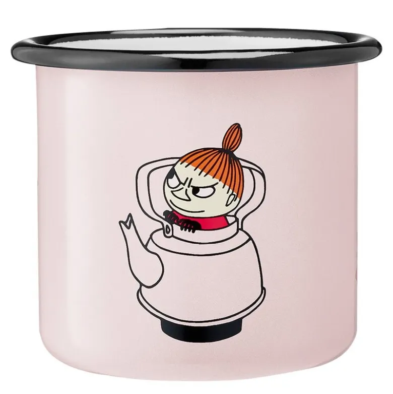 Mummi emaljekopp 37 cl Lille My retro