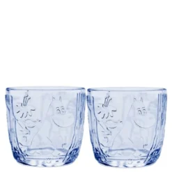 Mummi glass 28 cl 2 stk aqua