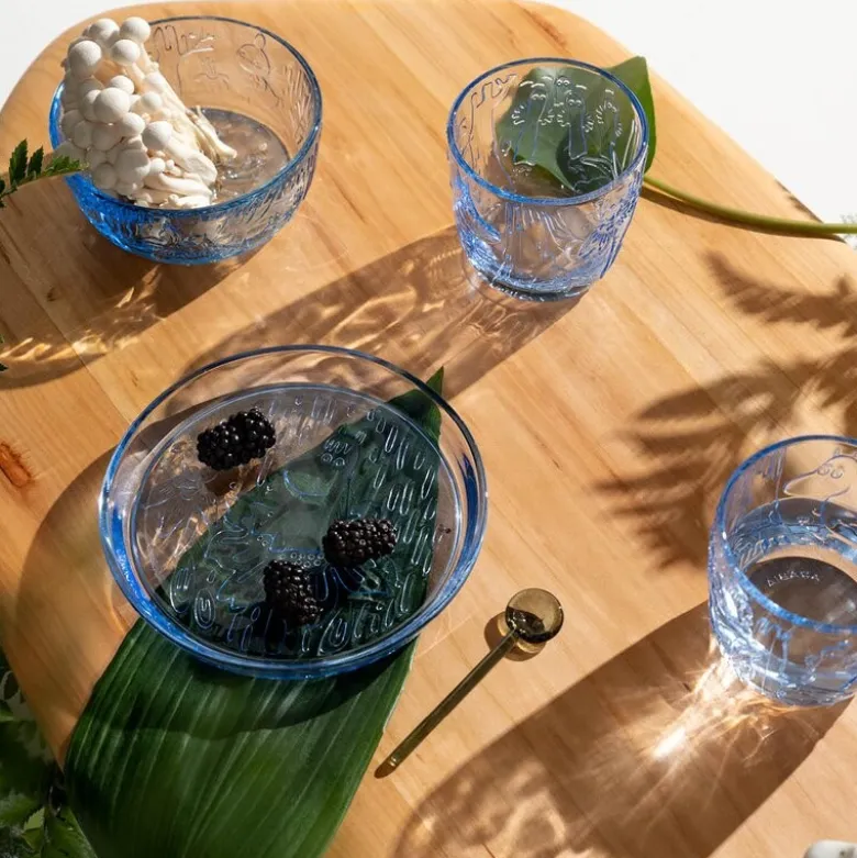 Mummi glass 28 cl 2 stk aqua
