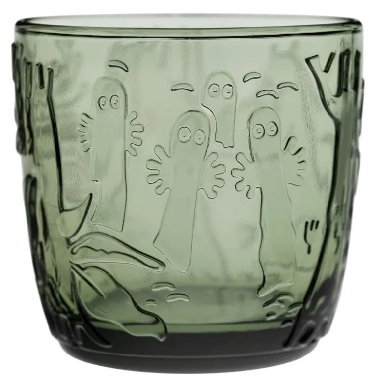 Mummi glass 28 cl 2 stk furugrønn