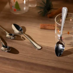 Mummi gløggskje 12 cm 4 stk stål