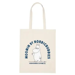 Mummi handlenett Mummitrollet beige