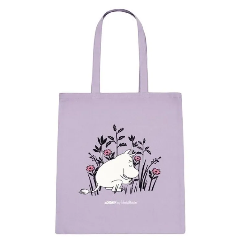 Mummi handlenett 38,5x42 cm Mummitrollet lilla