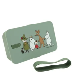 Mummi matboks 6x12x19 cm Familien grønn