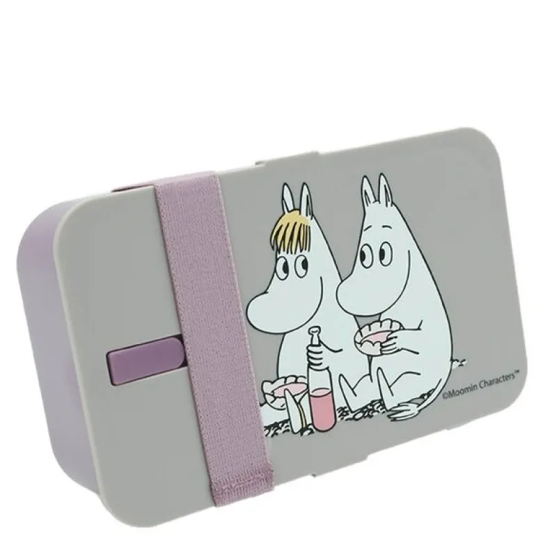 Mummi matboks 6x12x19 cm Lunsj lilla