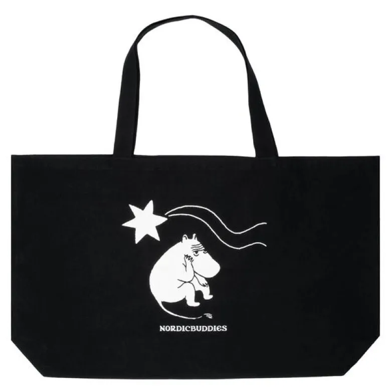 Mummi Novels handlenett XL 65x41 cm svart