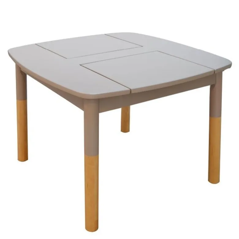 Mummi oppbevaringsbord til barn 65x47 cm beige