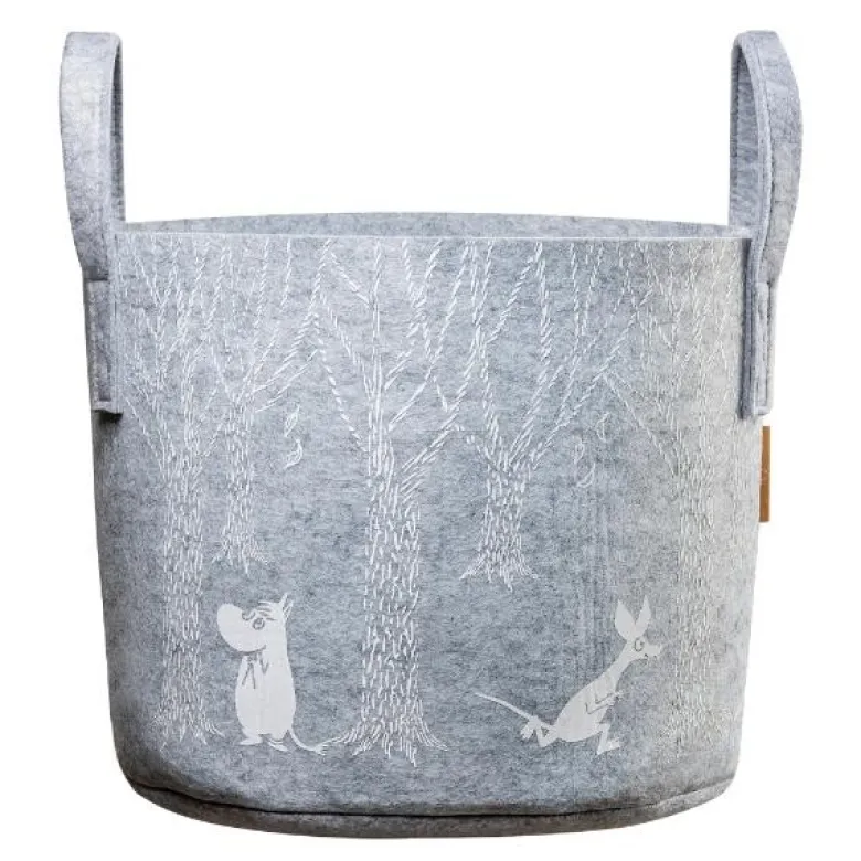 Mummi Oppbevaringskurv 31x35cm I skogen