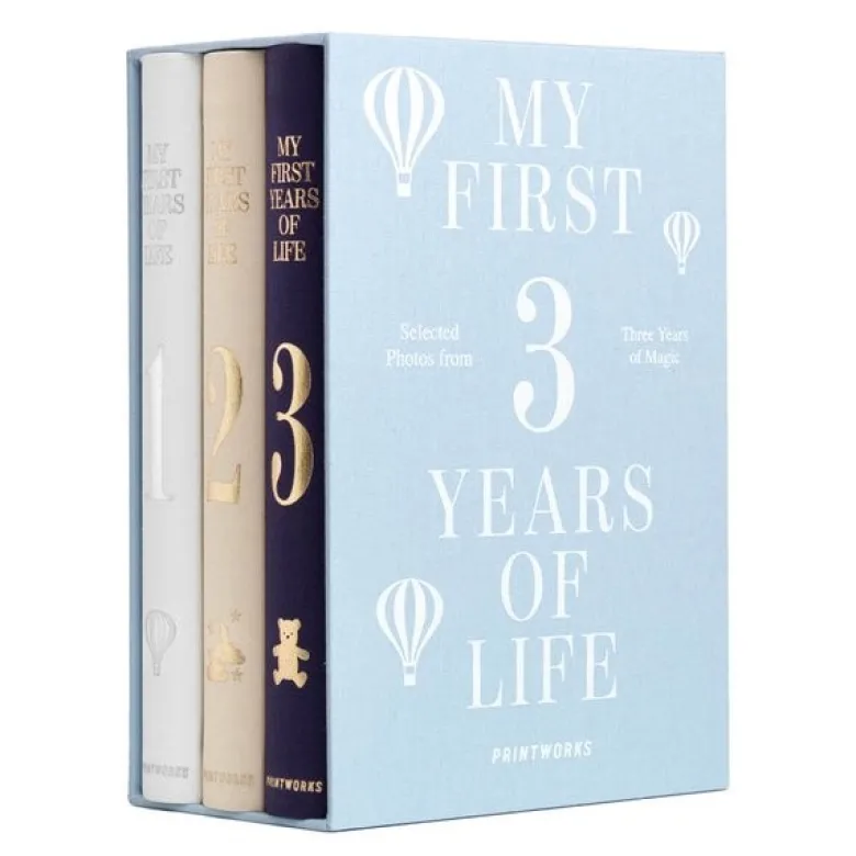 My First 3 Years fotobok 3 stk