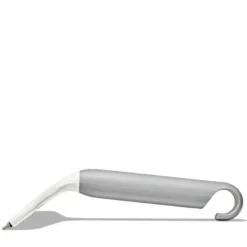 Nal med krok 25 cm hvit
