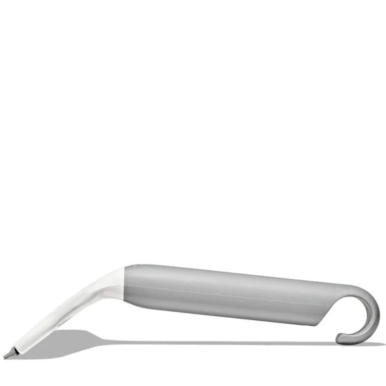 Nal med krok 25 cm hvit