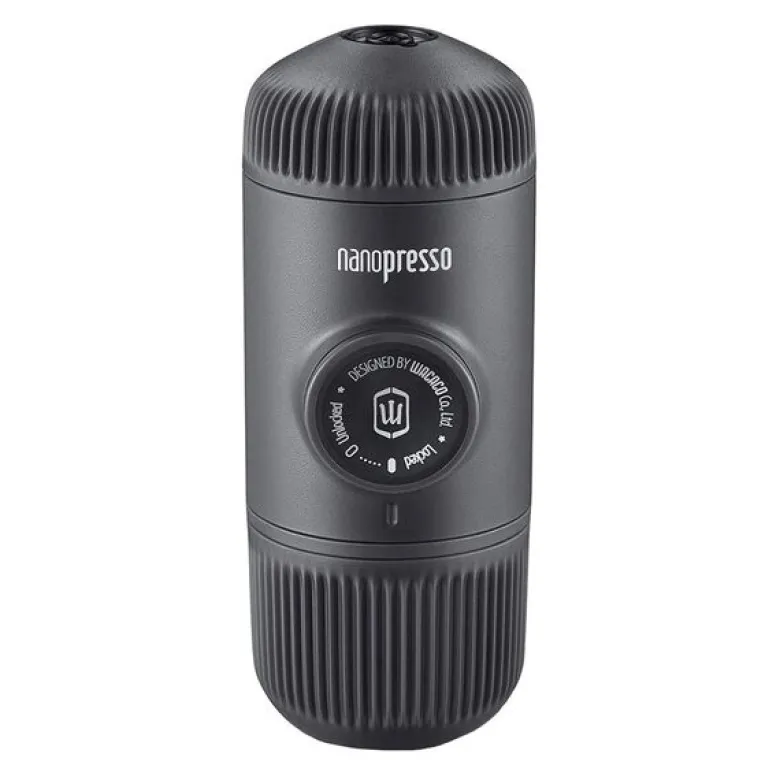 Nanopresso bærbar espressomaskin grå
