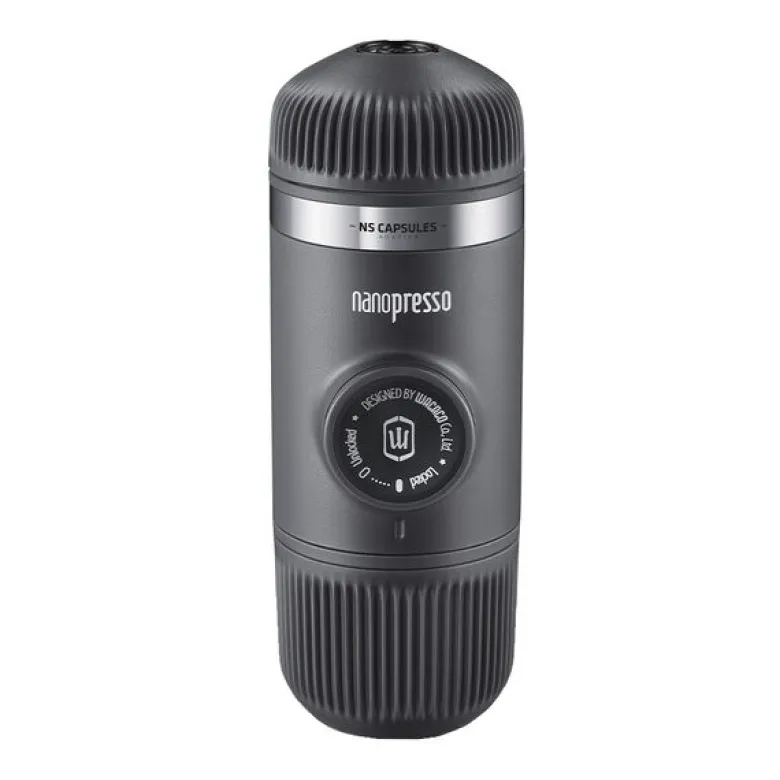 Nanopresso espressomaskin med NS adapter grå