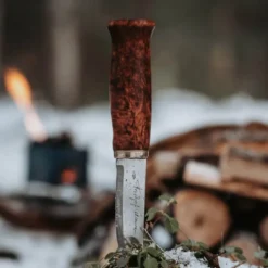 Nansen tollekniv 21 cm masurbjørk