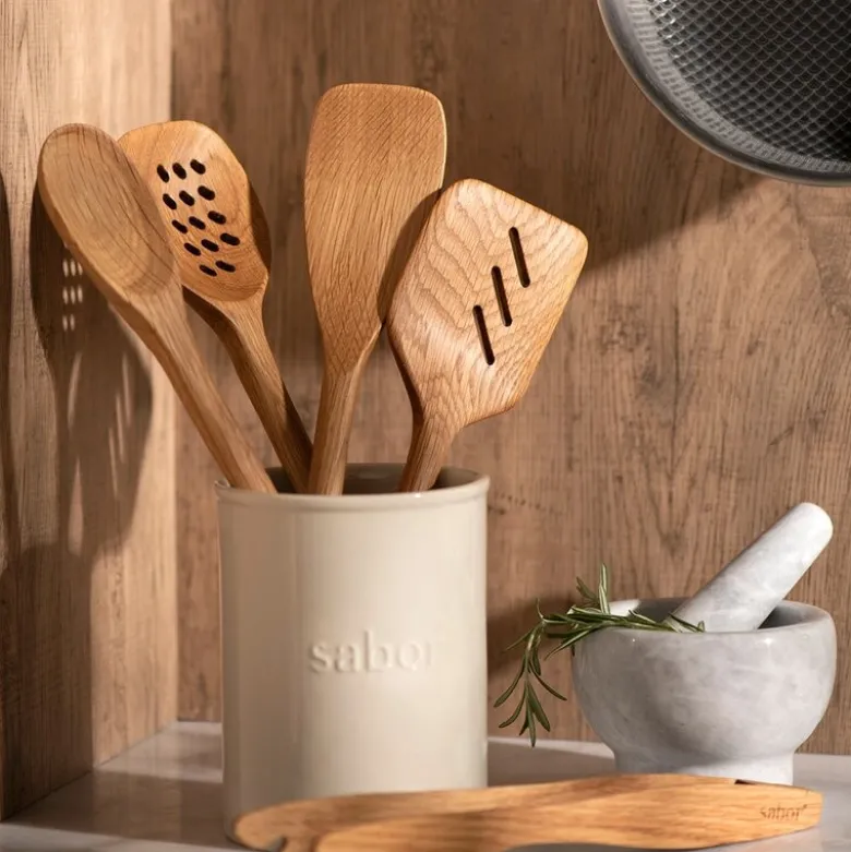 Nature stekespade 32 cm eik