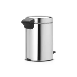 NewIcon pedalbøtte 3L blankt stål