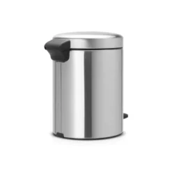 NewIcon pedalbøtte 5L børstet stål