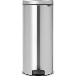 NewIcon pedalbøtte 30L børstet stål FPP