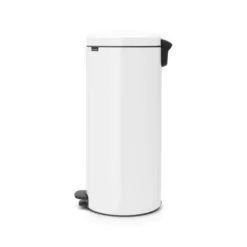 NewIcon pedalbøtte 30L hvit
