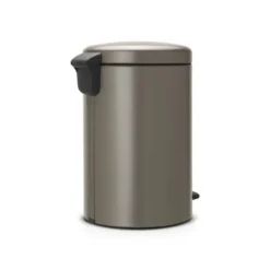 NewIcon pedalbøtte 20L platinum
