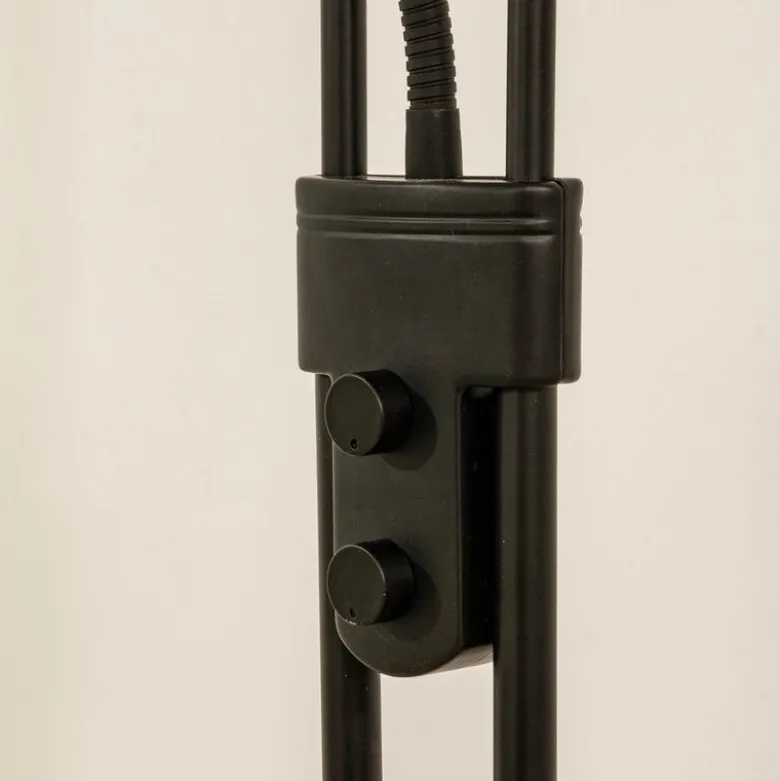 Nice uplight gulvlampe 179 cm svart