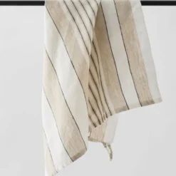 Noah kjøkkenhåndkle 50x70 cm beige stripe