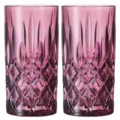 Noblesse Colour longdrinkglass 39,5 cl 2 stk berry