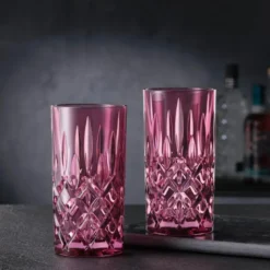 Noblesse Colour longdrinkglass 39,5 cl 2 stk berry