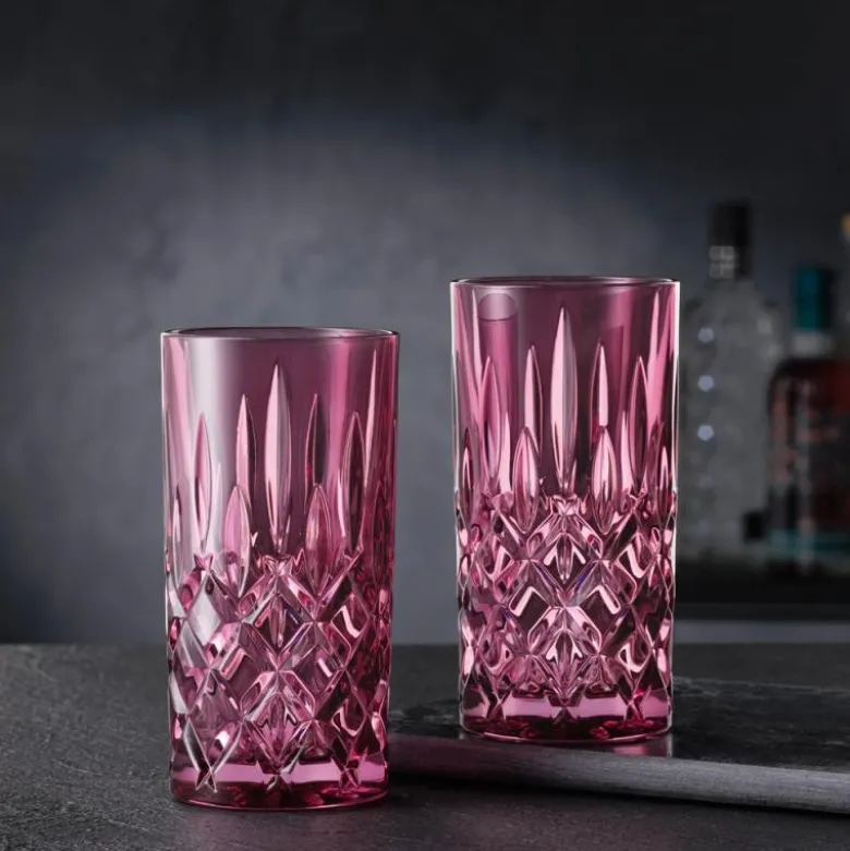 Noblesse Colour longdrinkglass 39,5 cl 2 stk berry