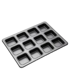 Non-stick bakeform for 12 stk brownies