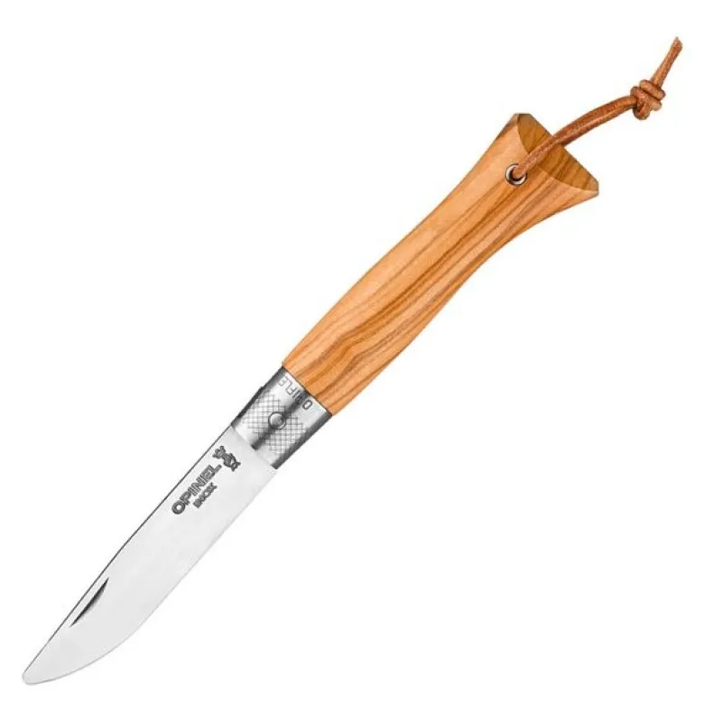 néo6 Opiflex lommekniv 7 cm oliventre
