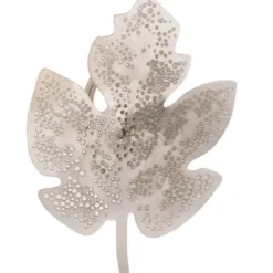 Nopal serviettring i metall 4x9,5x7,5 cm sølv