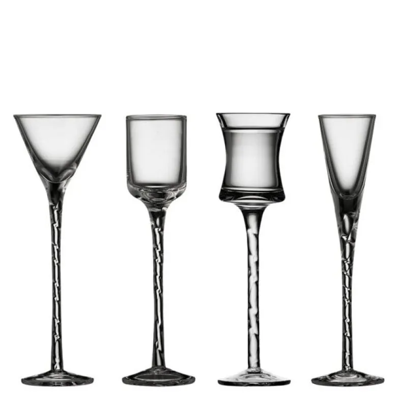 Nora snapseglass 5 cl 4 stk klar