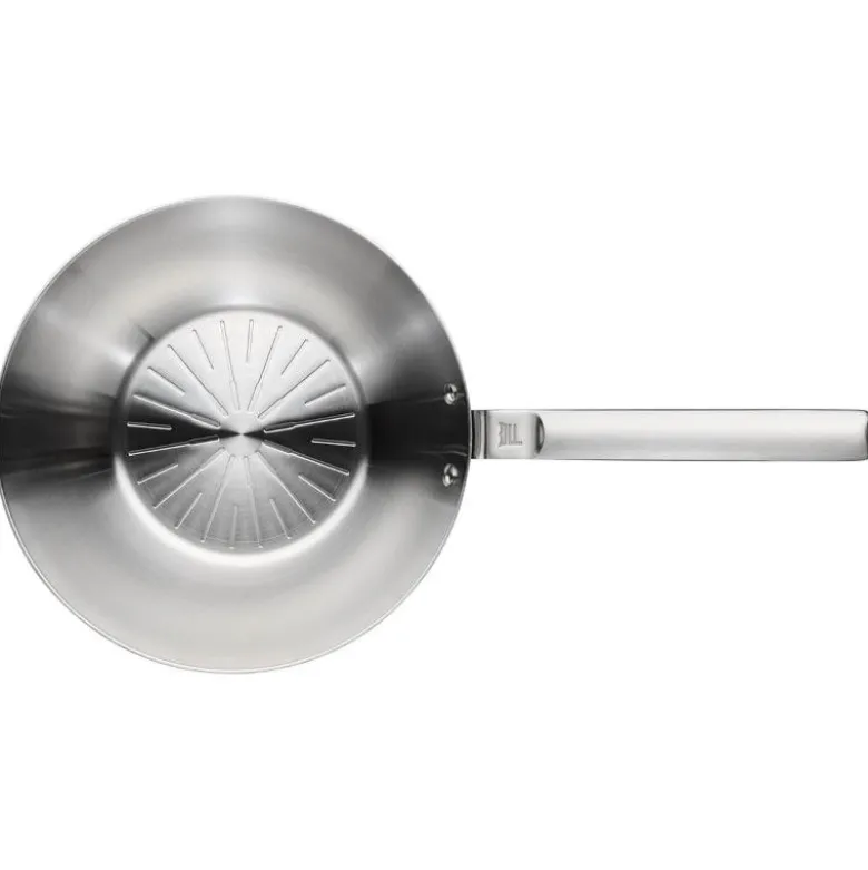 Norden steel wok 28 cm ubelagt