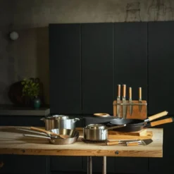 Norden wok 28 cm rustfritt stål