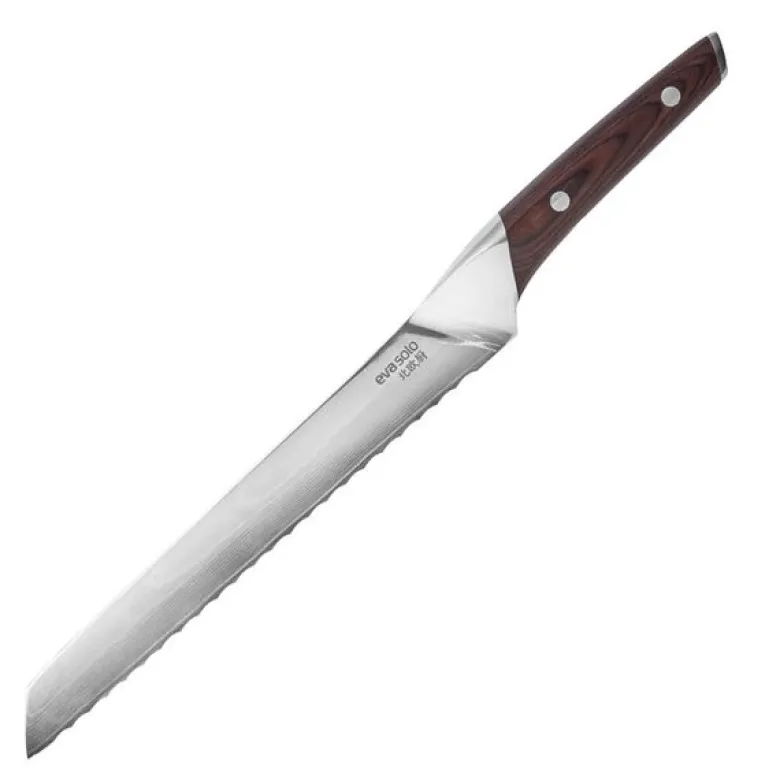 Nordic Kitchen brødkniv 24 cm pakkawood