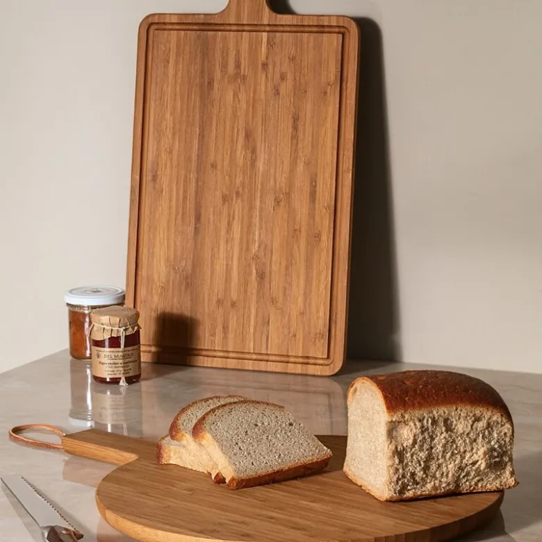 Nordic Kitchen skjærefjøl i tre 38x26 cm bambus