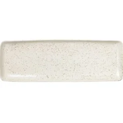 Nordic Vanilla firkantet fat 12,5 cm kremhvit