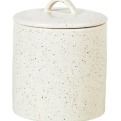 Nordic Vanilla krukke m/lokk 1L kremhvit
