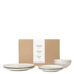 Nordic Vanilla middagssett 6 deler kremhvit
