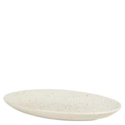 Nordic Vanilla ovalt fat 13,6x22 cm kremhvit
