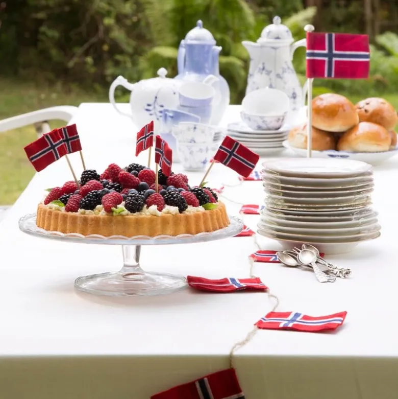 Nordic way bordflagg 30 cm eik