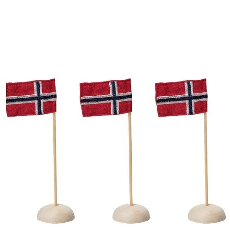 Nordic way bordflagg mini 15 cm 3 stk